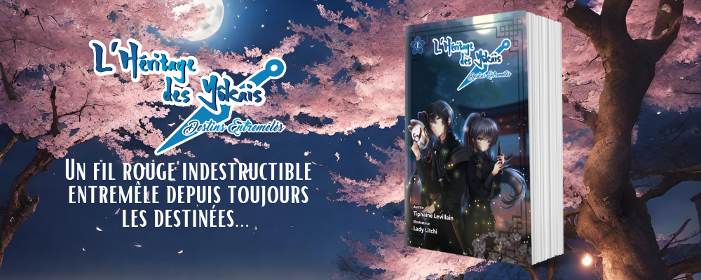 L'héritage des yôkais - Light novel de romantasy japonaise - Un fil rouge indestructible entremêle depuis toujours les destinées...