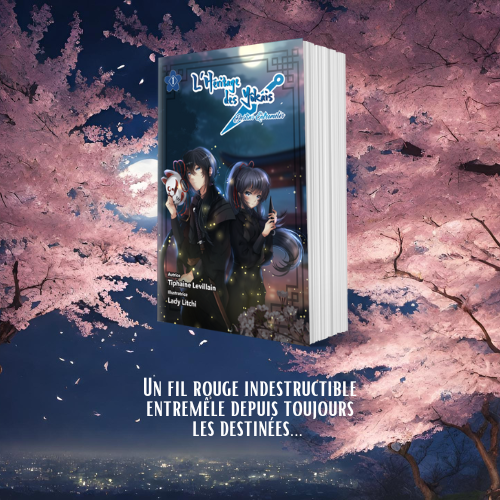 L'héritage des yôkais - Light novel de romantasy japonaise - Un fil rouge indestructible entremêle depuis toujours les destinées...